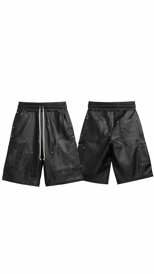 “DB” Wax Leather Jorts